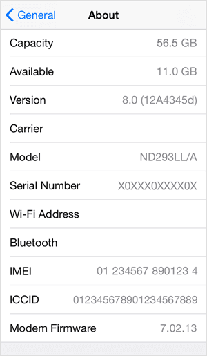 How To Find Imei Or Serial Number On Iphone Ipad Ipod Unlock